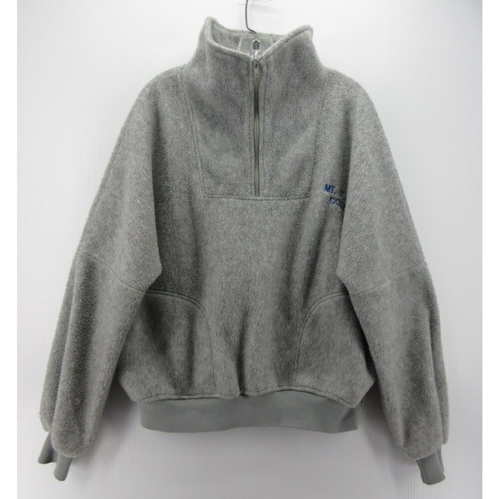 VINTAGE Mount St Marys College Chalk Line Sweatshirt Large Polar Fleece 80s*